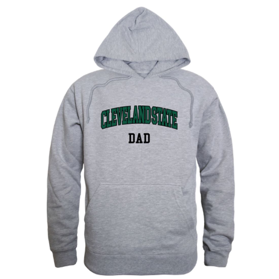 CSU Cleveland State University Vikings Dad Fleece Hoodie Sweatshirts Forest-Campus-Wardrobe