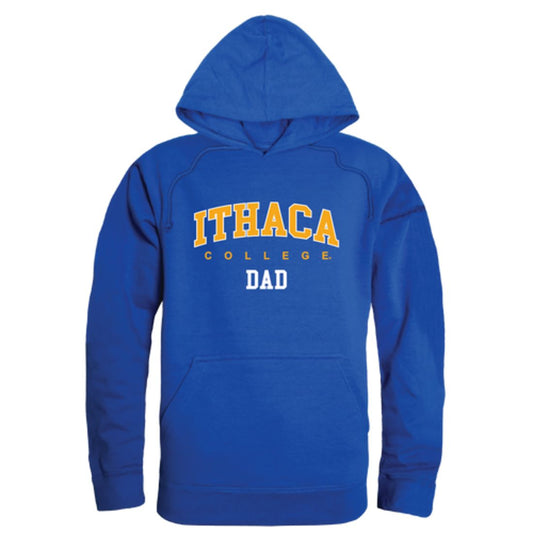 Mouseover Image, Ithaca College Bombers Dad Fleece Hoodie Sweatshirts Heather Grey-Campus-Wardrobe