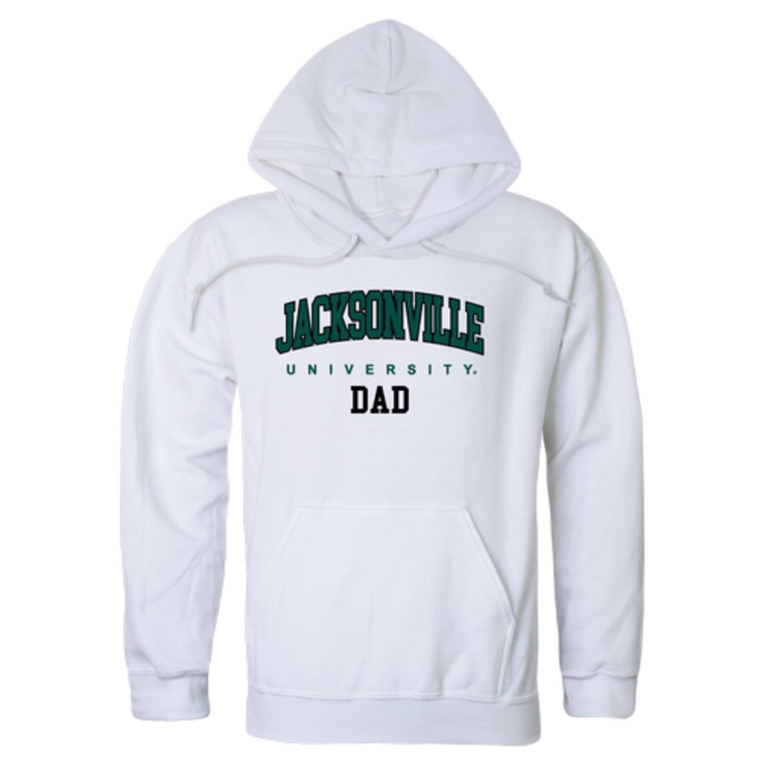 JU Jacksonville University Dolphin Dad Fleece Hoodie Sweatshirts Forest-Campus-Wardrobe