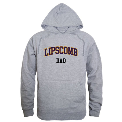 Lipscomb University Bisons Dad Fleece Hoodie Sweatshirts Heather Charcoal-Campus-Wardrobe