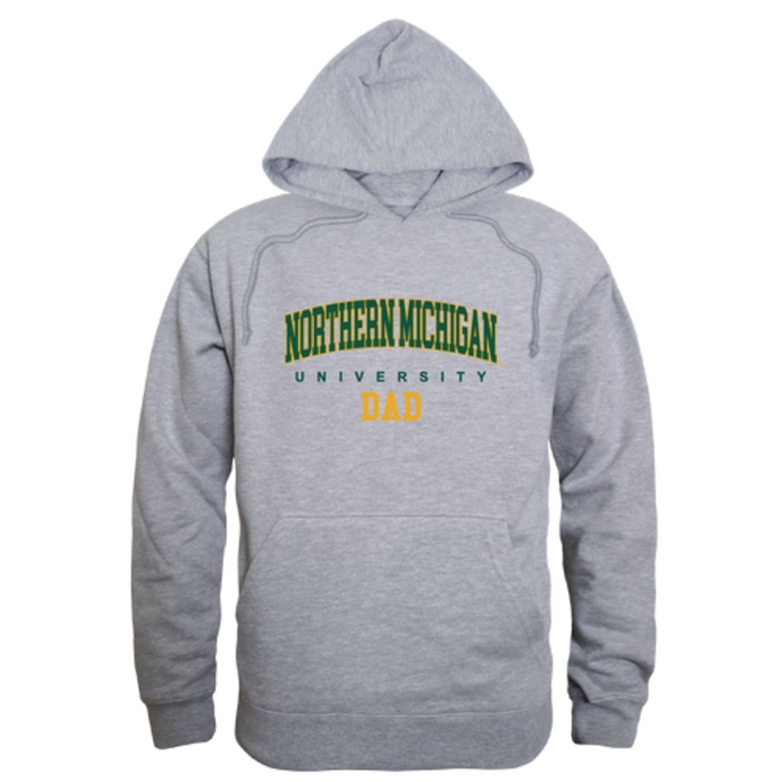 NMU Northern Michigan University Wildcats Dad Fleece Hoodie Sweatshirts Forest-Campus-Wardrobe