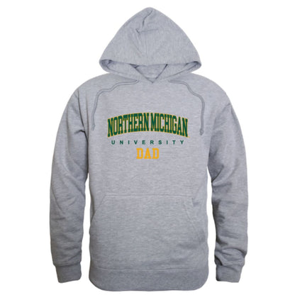 NMU Northern Michigan University Wildcats Dad Fleece Hoodie Sweatshirts Forest-Campus-Wardrobe