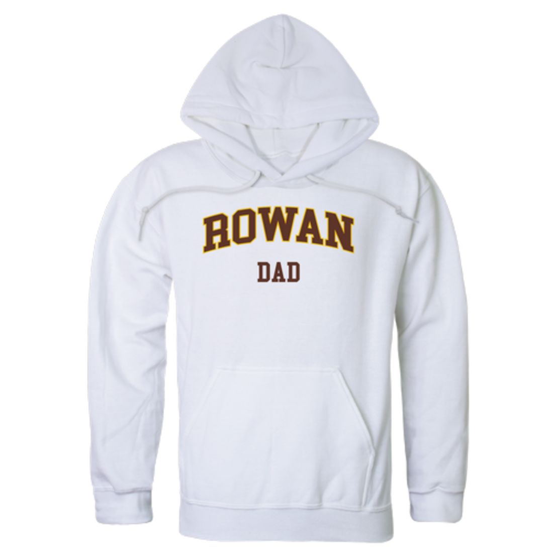 Rowan University Profs Dad Fleece Hoodie Sweatshirts Heather Charcoal-Campus-Wardrobe