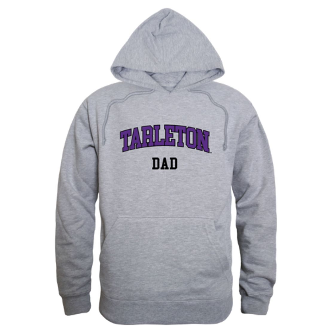 Tarleton State University Texans Dad Fleece Hoodie Sweatshirts Heather Charcoal-Campus-Wardrobe