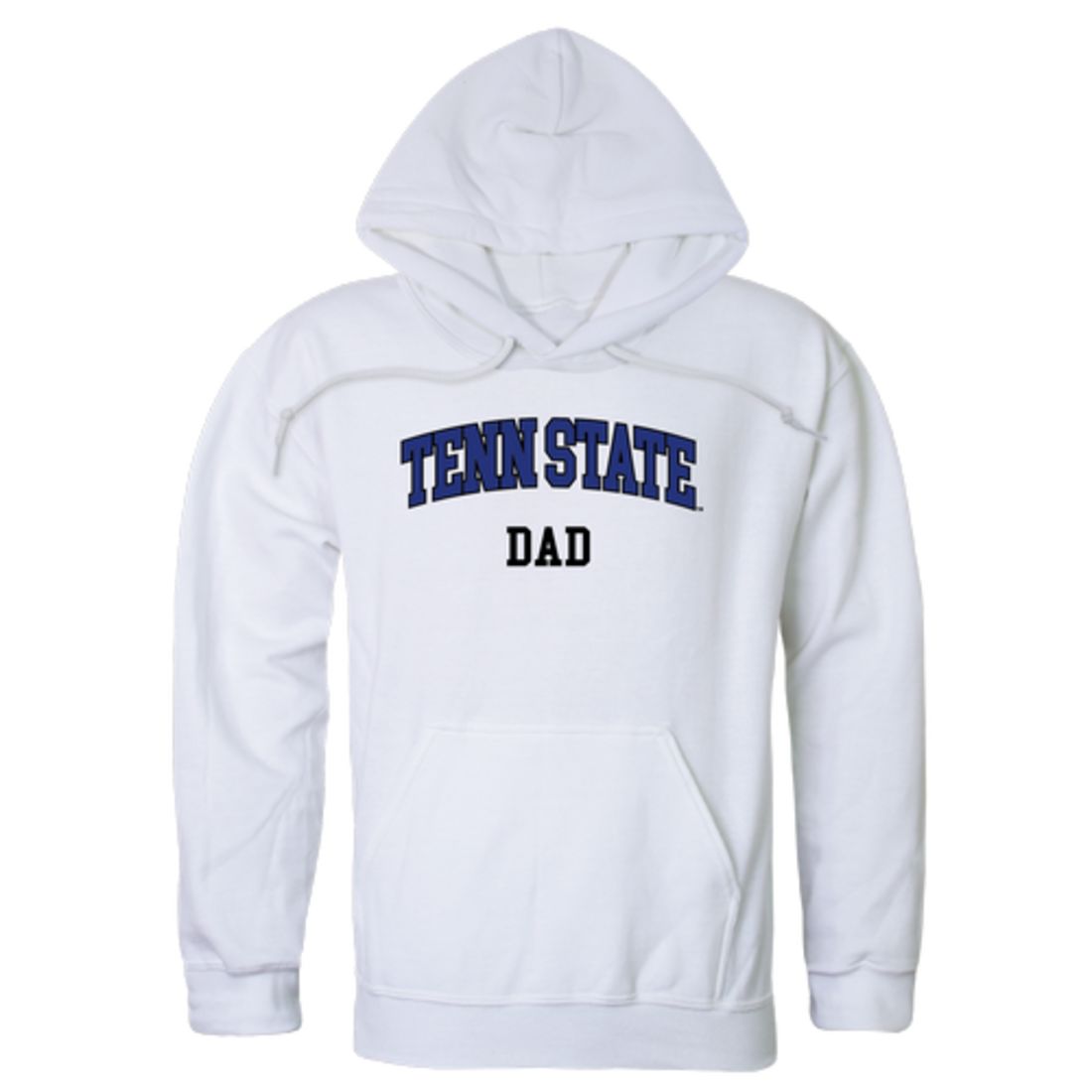 TSU Tennessee State University Tigers Dad Fleece Hoodie Sweatshirts Heather Grey-Campus-Wardrobe