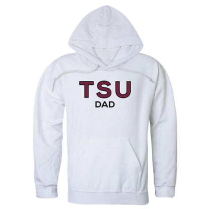 TSU Texas Southern University Tigers Dad Fleece Hoodie Sweatshirts Heather Grey-Campus-Wardrobe