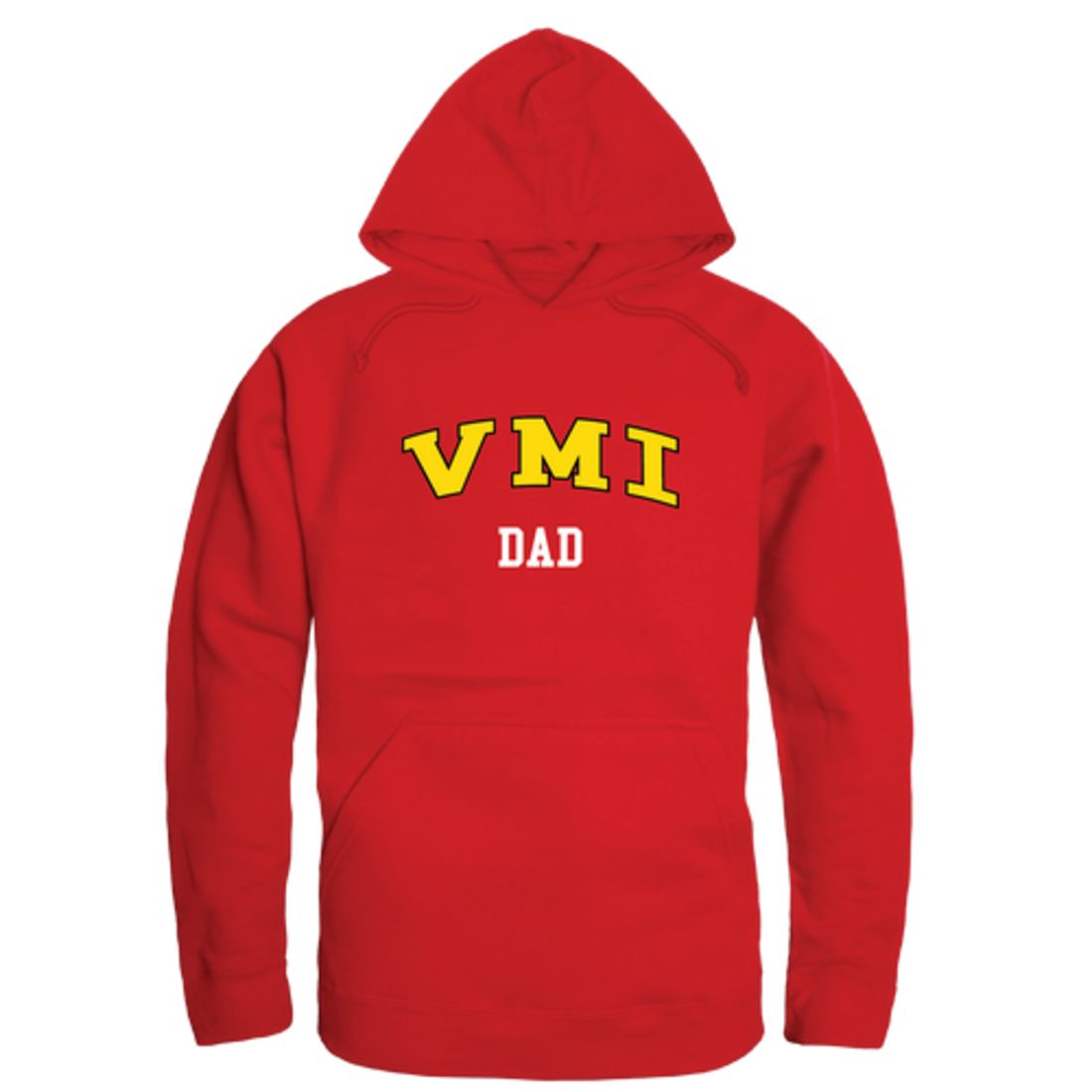 VMI Virginia Military Institute Keydets Dad Fleece Hoodie Sweatshirts Heather Grey-Campus-Wardrobe