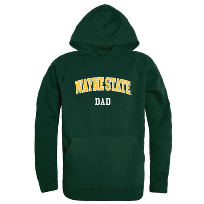 Wayne State University Warriors Warriors Dad Fleece Hoodie Sweatshirts Forest-Campus-Wardrobe