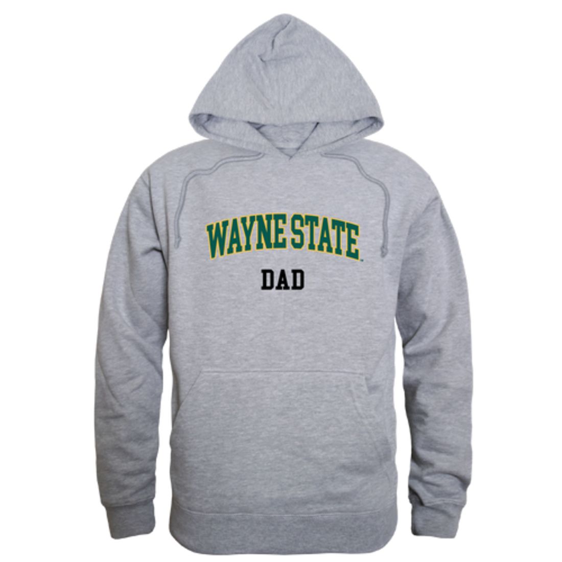 Wayne State University Warriors Warriors Dad Fleece Hoodie Sweatshirts Forest-Campus-Wardrobe