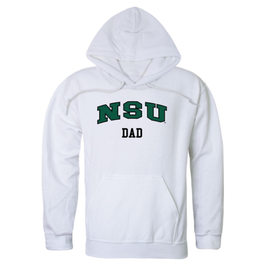 NSU Northeastern State University RiverHawks Dad Fleece Hoodie Sweatshirts Forest-Campus-Wardrobe