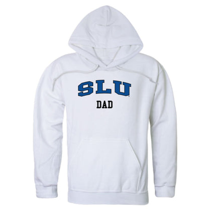 SLU Saint Louis University Billikens Dad Fleece Hoodie Sweatshirts Heather Grey-Campus-Wardrobe