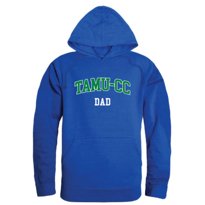 TAMUCC Texas A&M University Corpus Christi Islanders Dad Fleece Hoodie Sweatshirts Heather Grey-Campus-Wardrobe