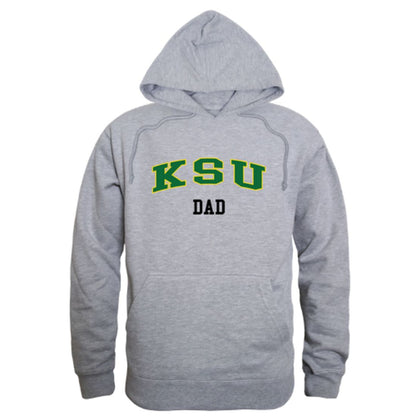 KYSU Kentucky State University Thorobreds Dad Fleece Hoodie Sweatshirts Heather Charcoal-Campus-Wardrobe