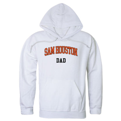 Sam Houston State University Bearkat Dad Fleece Hoodie Sweatshirts Heather Charcoal-Campus-Wardrobe