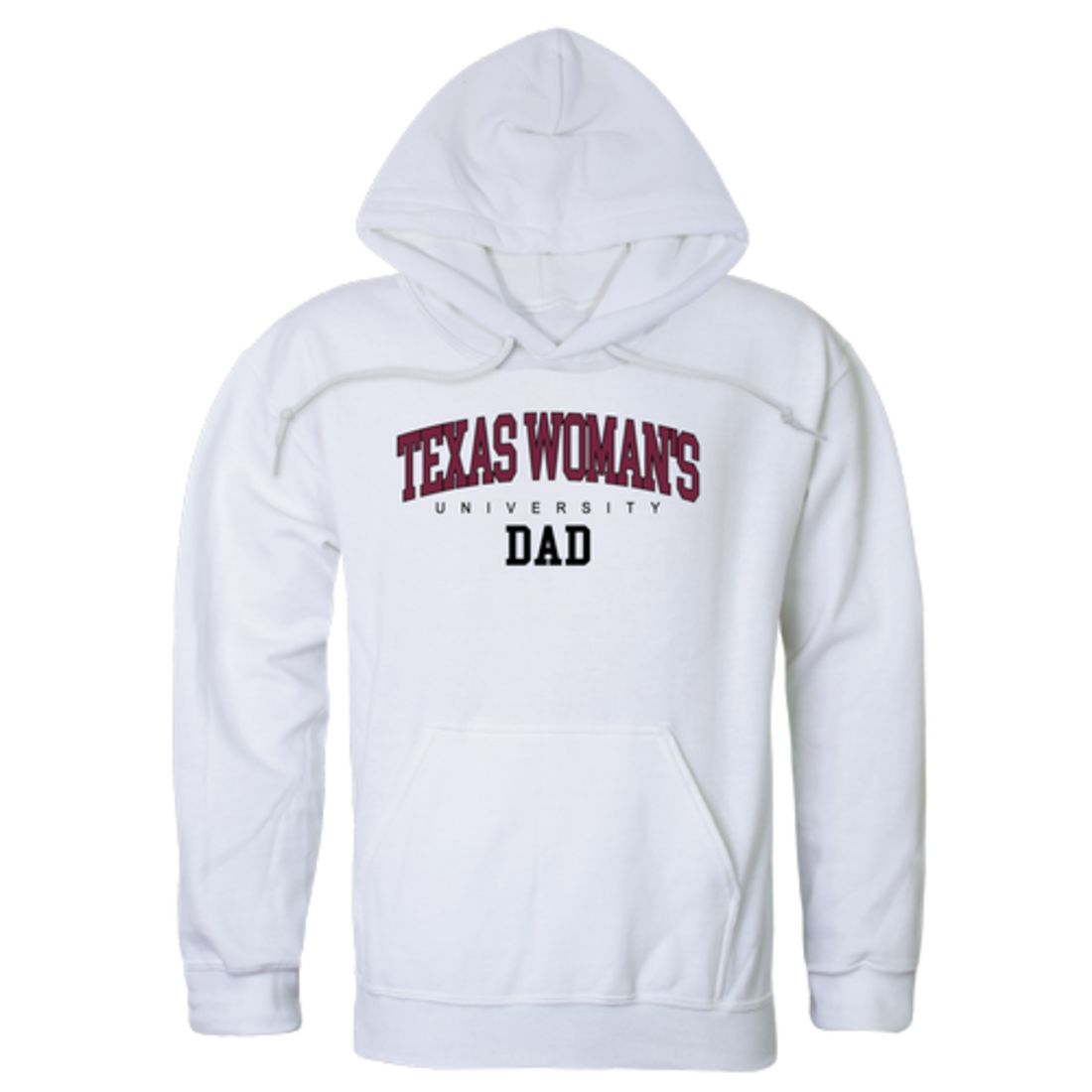 Texas-Woman's-University-Pioneers-Dad-Fleece-Hoodie-Sweatshirts