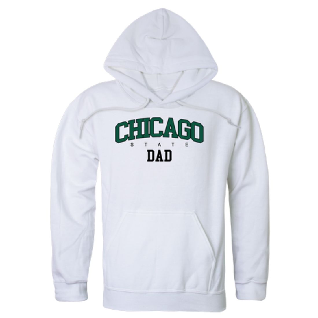 Chicago-State-University-Cougars-Dad-Fleece-Hoodie-Sweatshirts