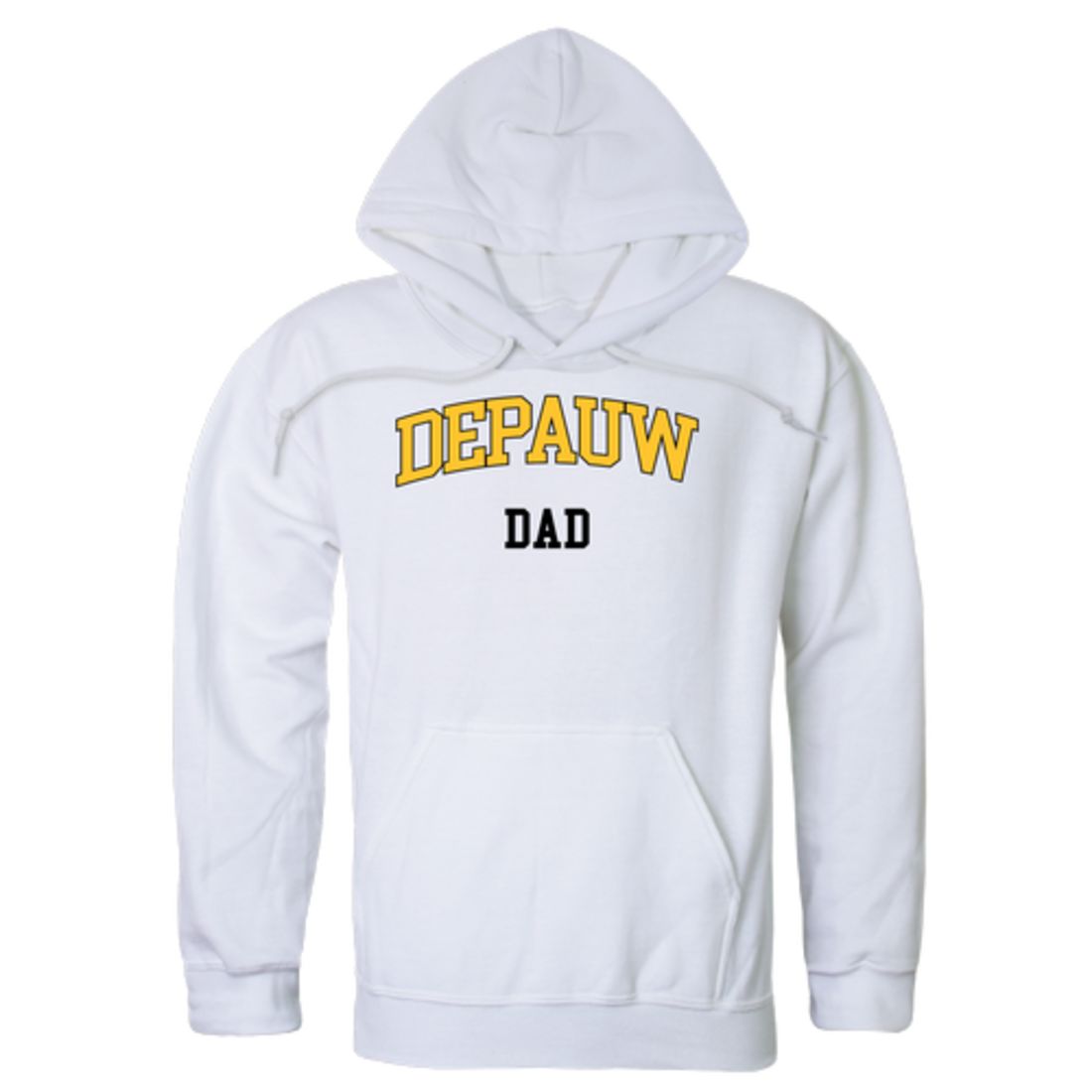 DePauw-University-Tigers-Dad-Fleece-Hoodie-Sweatshirts