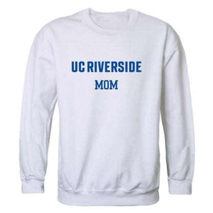 University of California UC Riverside The Highlanders Mom Fleece Crewneck Pullover Sweatshirt Heather Grey Small-Campus-Wardrobe