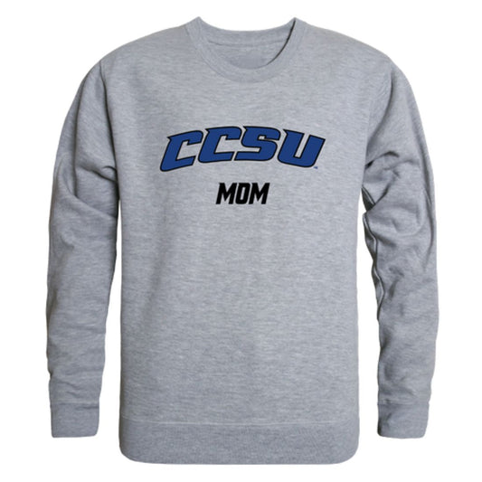 CCSU Central Connecticut State University Blue Devils Mom Crewneck Sweatshirt