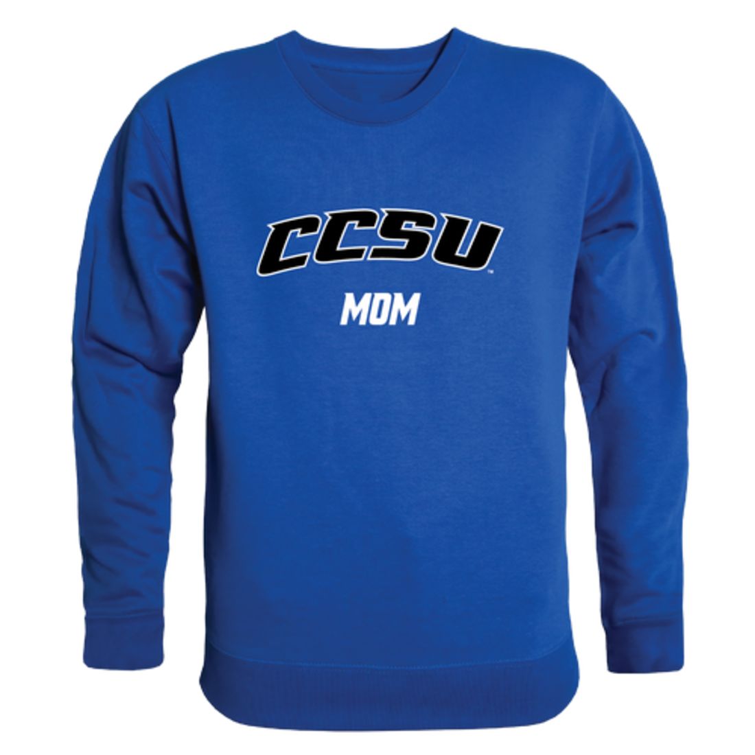 CCSU Central Connecticut State University Blue Devils Mom Crewneck Sweatshirt