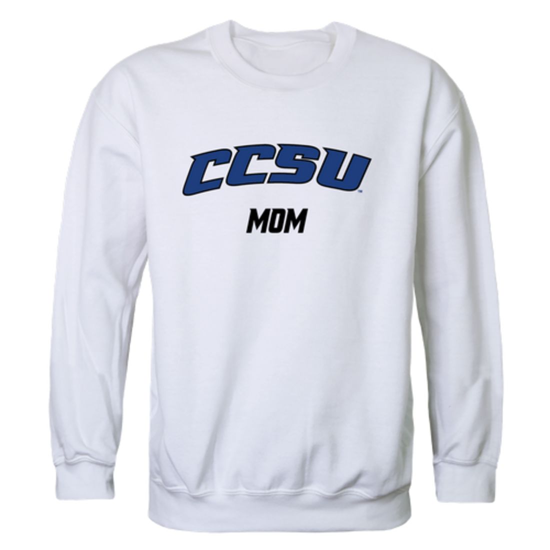 CCSU Central Connecticut State University Blue Devils Mom Crewneck Sweatshirt