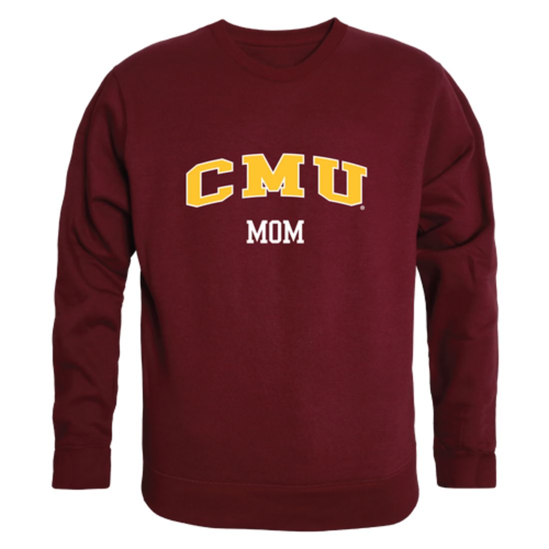 CMU Central Michigan University Chippewas Mom Crewneck Sweatshirt