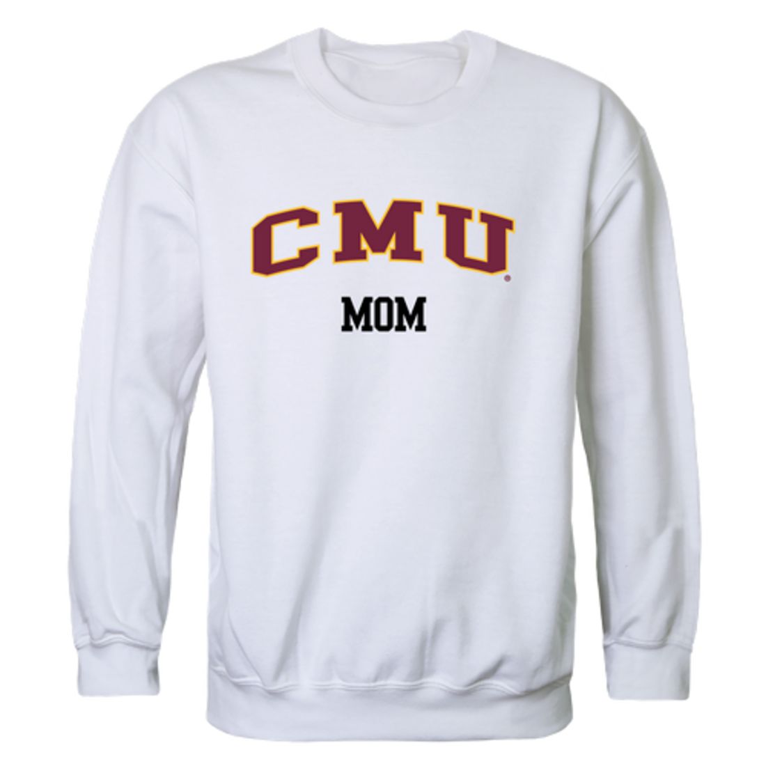 CMU Central Michigan University Chippewas Mom Crewneck Sweatshirt