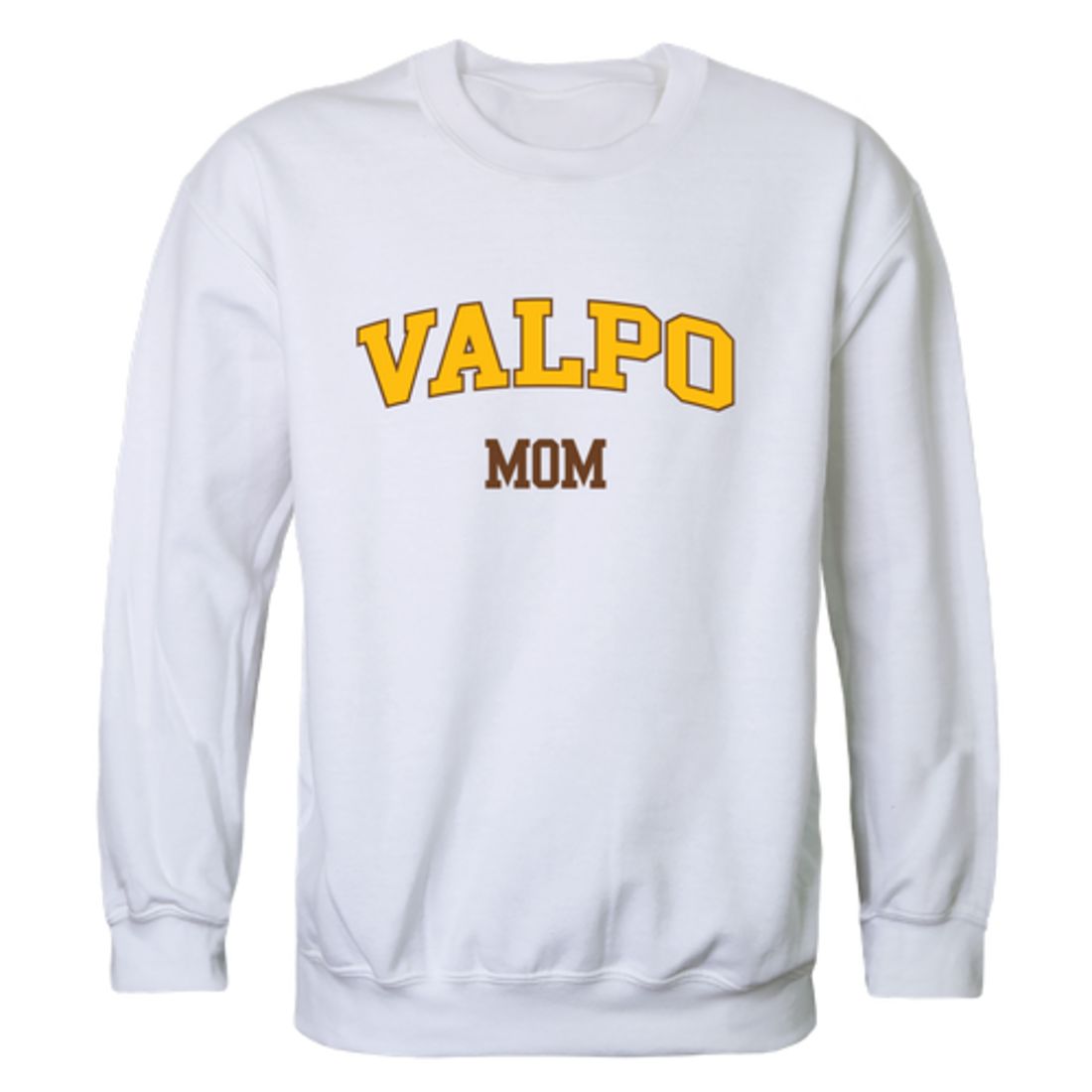Valparaiso University Crusaders Mom Fleece Crewneck Pullover Sweatshirt Heather Charcoal Small-Campus-Wardrobe