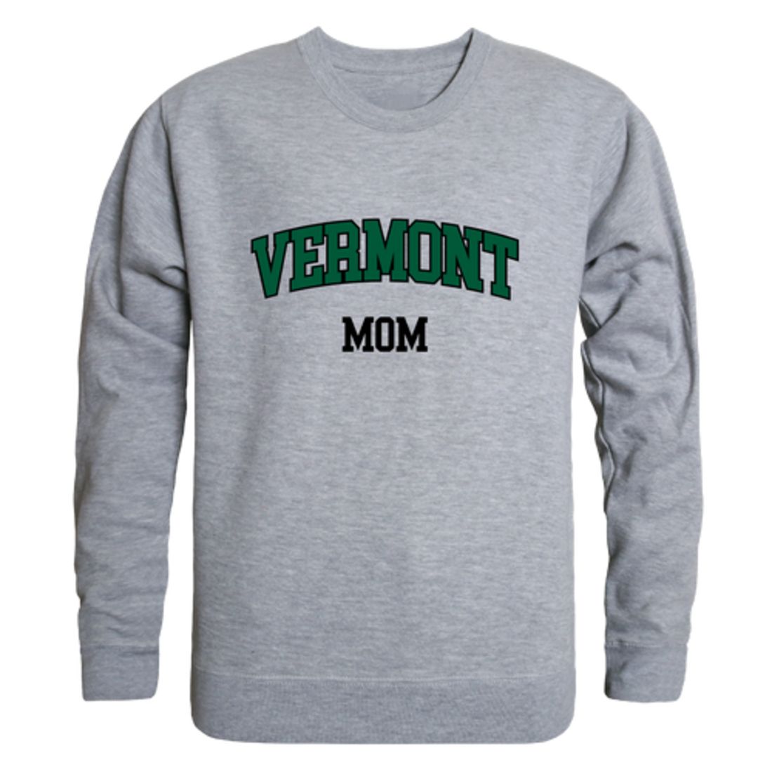 UVM University of Vermont Catamounts Mom Fleece Crewneck Pullover Sweatshirt Forest Small-Campus-Wardrobe