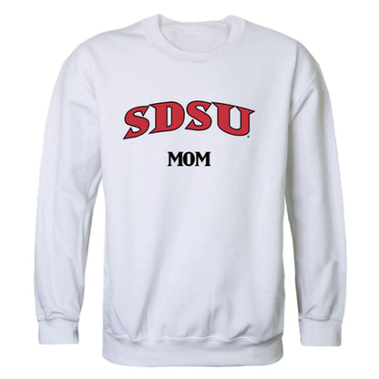 SDSU San Diego State University Aztecs Mom Fleece Crewneck Pullover Sweatshirt Heather Grey Small-Campus-Wardrobe