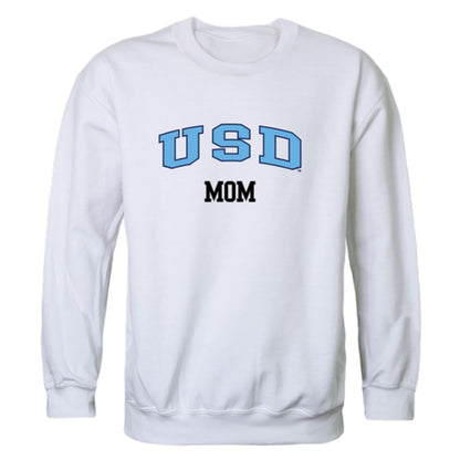 USD University of San Diego Toreros Mom Fleece Crewneck Pullover Sweatshirt Heather Grey Small-Campus-Wardrobe