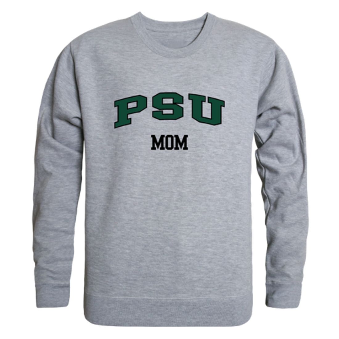 PSU Portland State University Vikings Mom Fleece Crewneck Pullover Sweatshirt Forest Small-Campus-Wardrobe