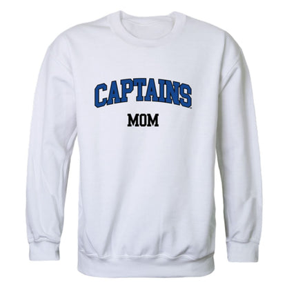 CNU Christopher Newport University Captains Mom Fleece Crewneck Pullover Sweatshirt Heather Grey Small-Campus-Wardrobe