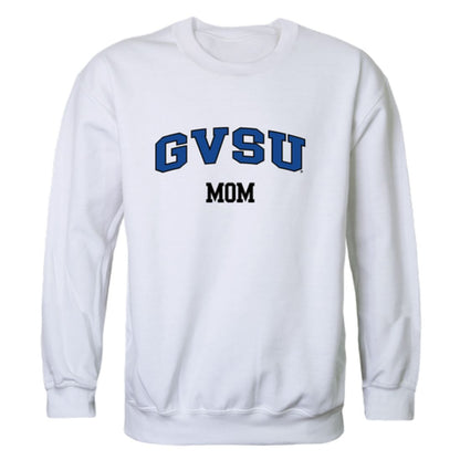 GVSU Grand Valley State University Lakers Mom Fleece Crewneck Pullover Sweatshirt Heather Grey Small-Campus-Wardrobe
