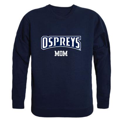 UNF University of North Florida Osprey Mom Fleece Crewneck Pullover Sweatshirt Heather Grey Small-Campus-Wardrobe