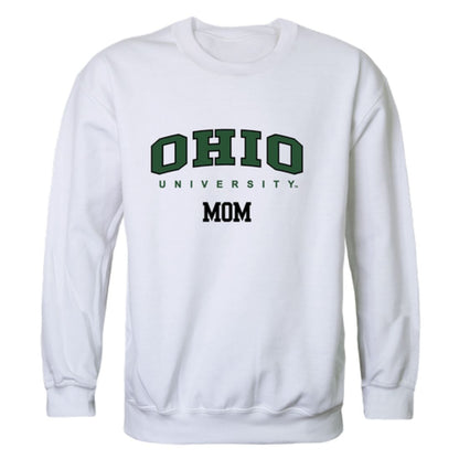 Ohio University Bobcats Mom Fleece Crewneck Pullover Sweatshirt Forest Small-Campus-Wardrobe