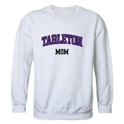 Tarleton State University Texans Mom Fleece Crewneck Pullover Sweatshirt Heather Charcoal Small-Campus-Wardrobe