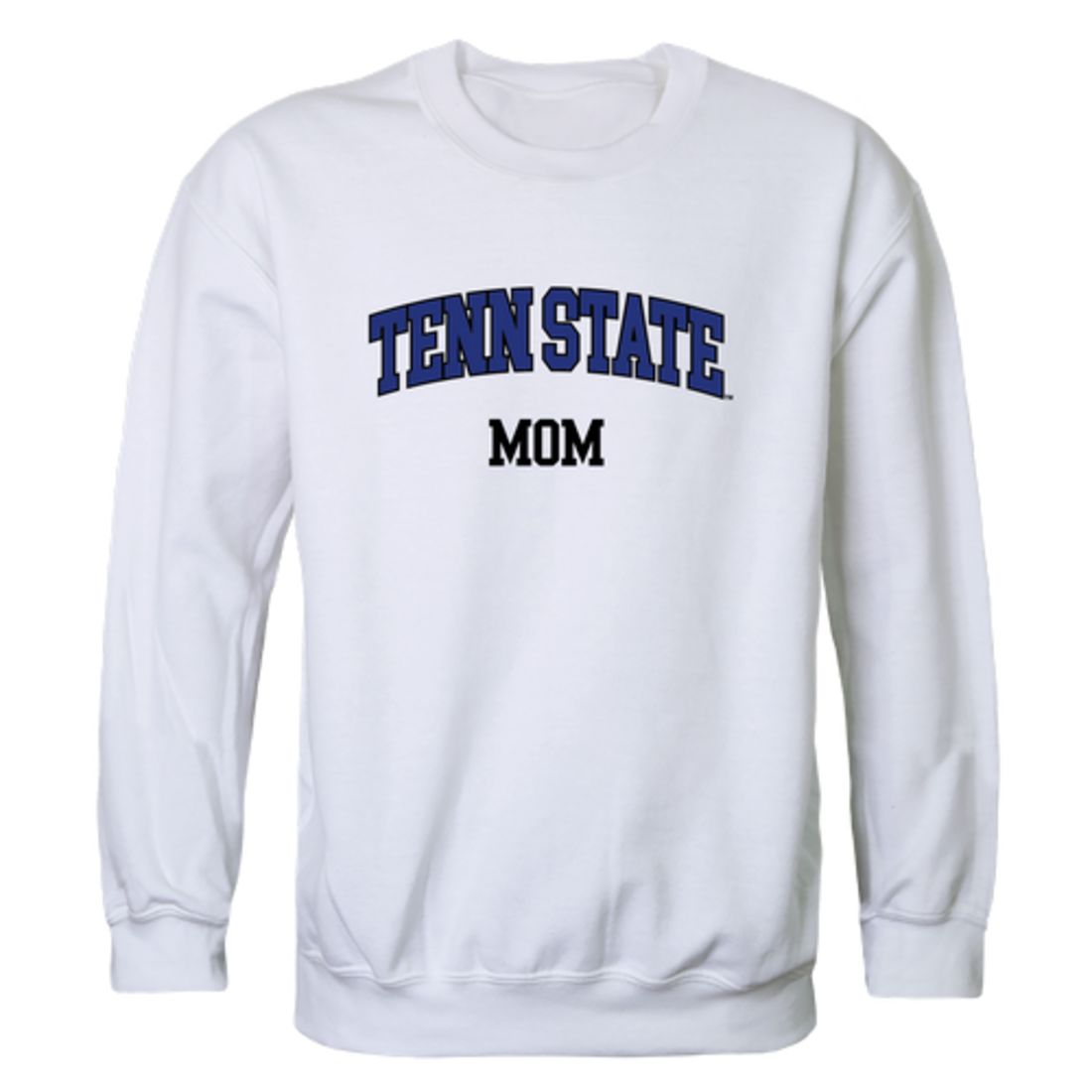 TSU Tennessee State University Tigers Mom Fleece Crewneck Pullover Sweatshirt Heather Grey Small-Campus-Wardrobe