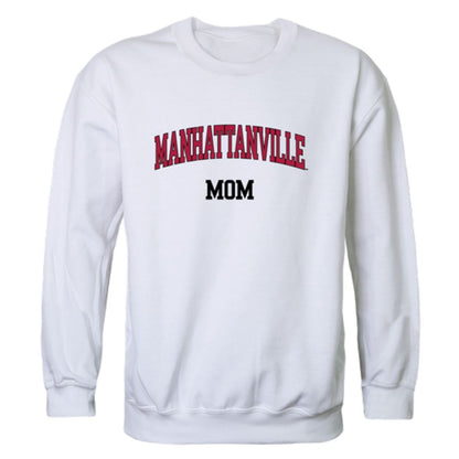 Manhattanville College Valiants Mom Fleece Crewneck Pullover Sweatshirt