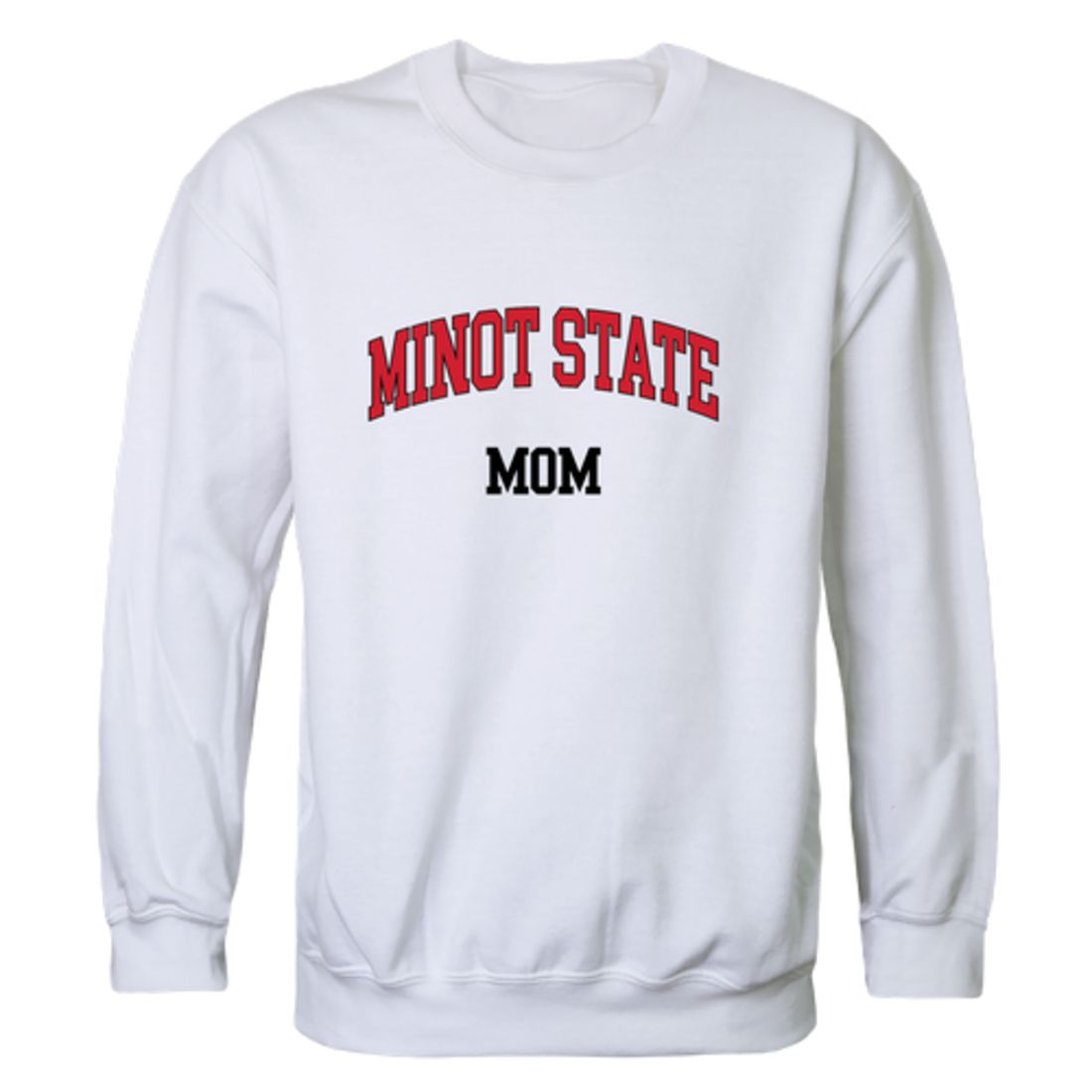 Minot State University Beavers Mom Fleece Crewneck Pullover Sweatshirt