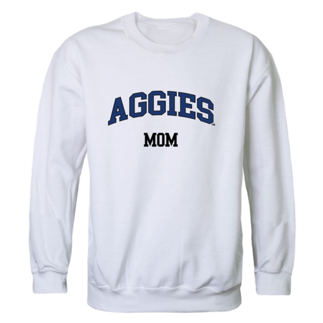 North Carolina A&T State University Aggies Mom Fleece Crewneck Pullover Sweatshirt