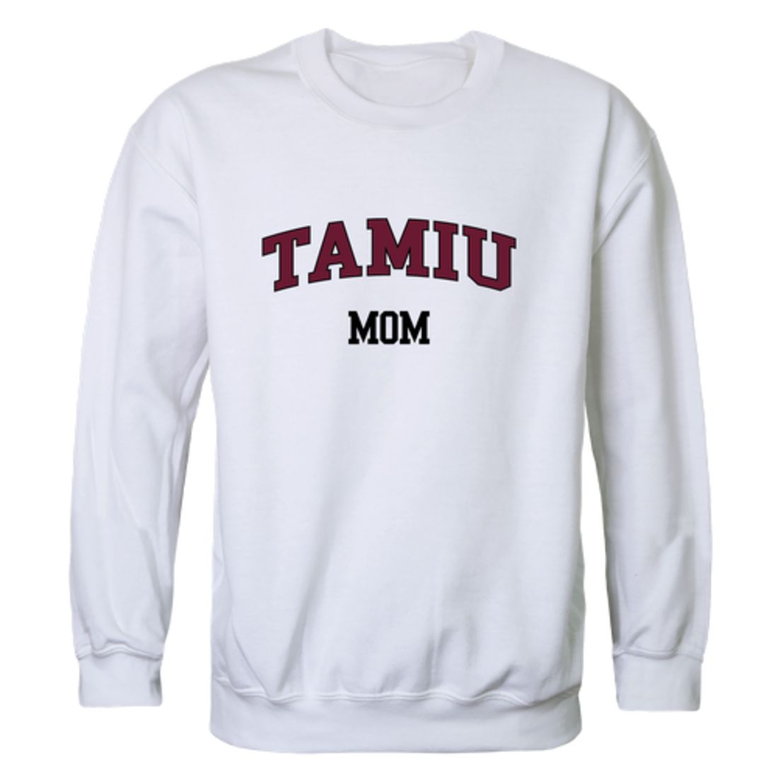 Texas A&M International University DustDevils Mom Fleece Crewneck Pullover Sweatshirt