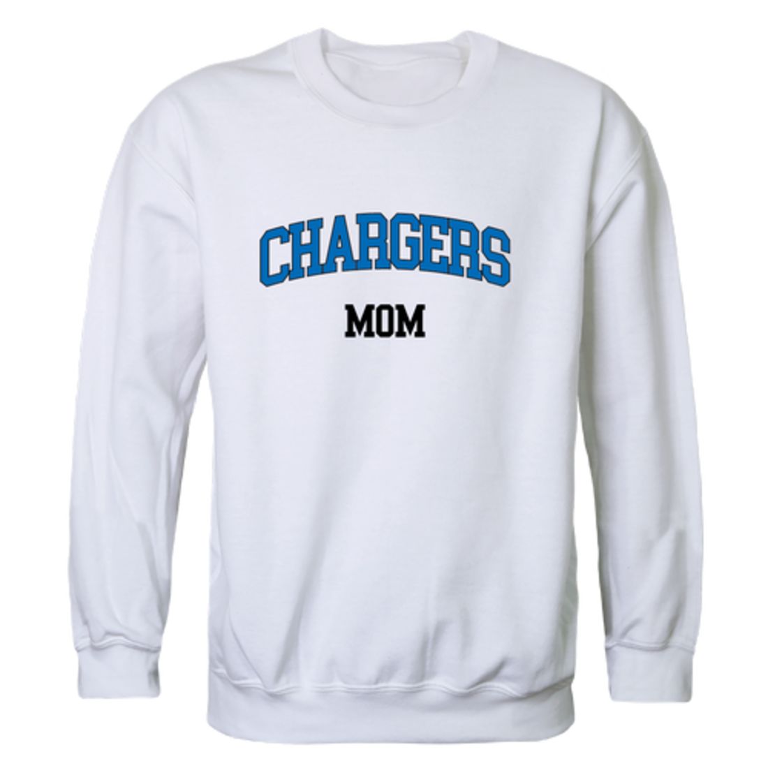 The University of Alabama in Huntsville Chargers Mom Fleece Crewneck Pullover Sweatshirt