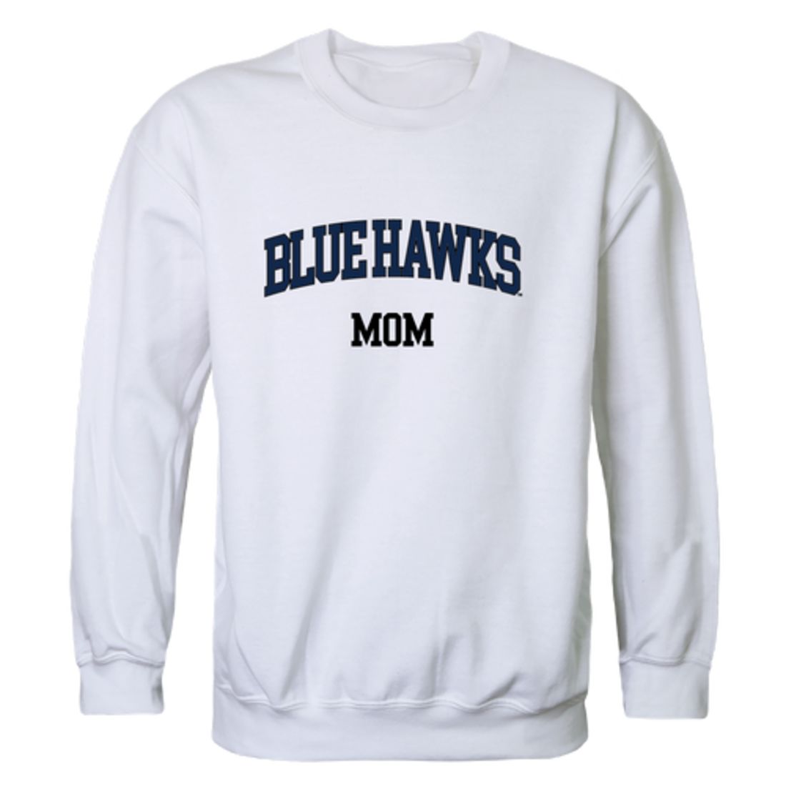 Dickinson State University Blue Hawks Mom Crewneck Sweatshirt