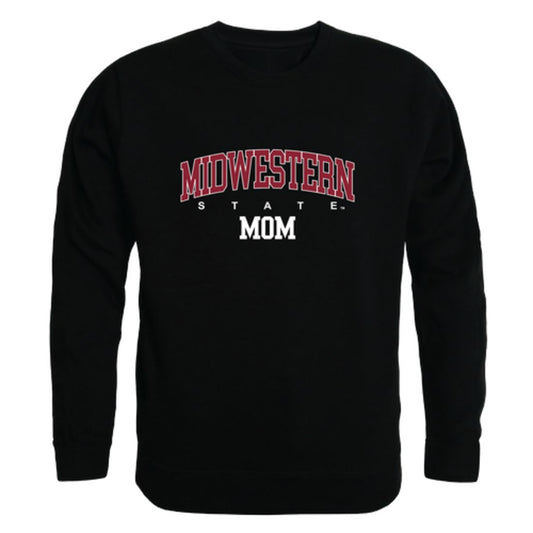 Midwestern State University Mustangs Mom Fleece Crewneck Pullover Sweatshirt