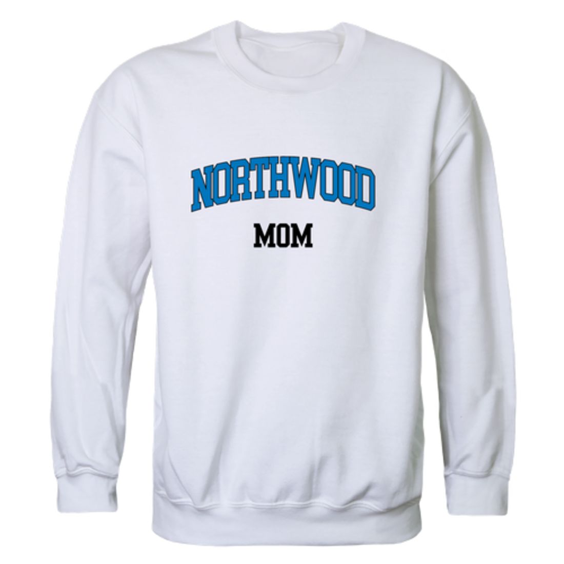 Northwood University Timberwolves Mom Fleece Crewneck Pullover Sweatshirt