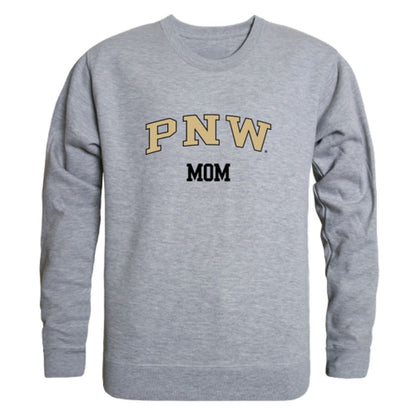 Purdue University Northwest Lion Mom Fleece Crewneck Pullover Sweatshirt