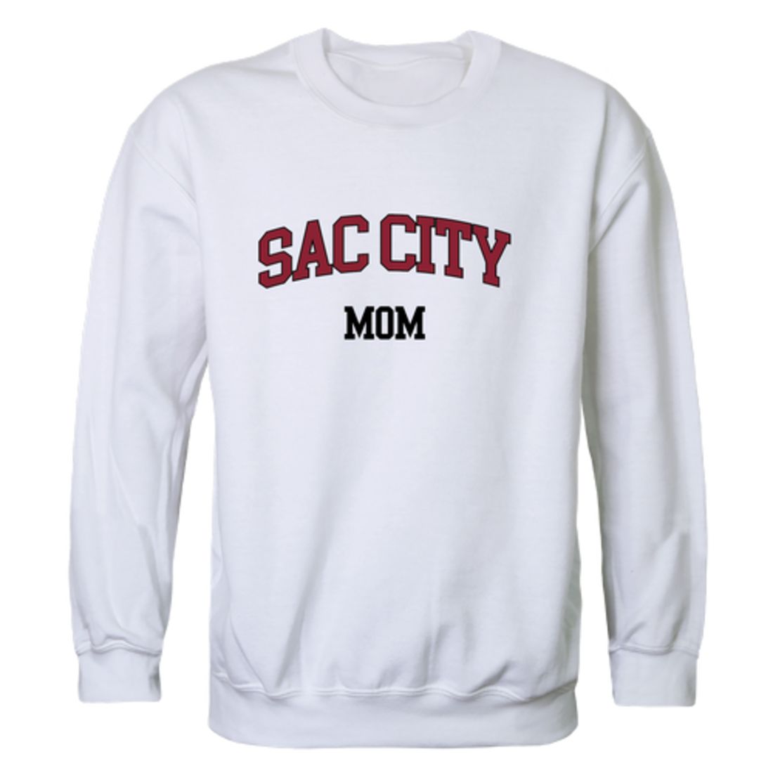 Sacramento City College Panthers Mom Fleece Crewneck Pullover Sweatshirt