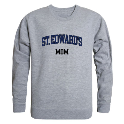St. Edward's University Hilltoppers Mom Fleece Crewneck Pullover Sweatshirt