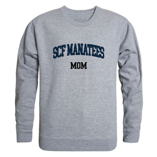 State College of Florida Manatees Mom Fleece Crewneck Pullover Sweatshirt